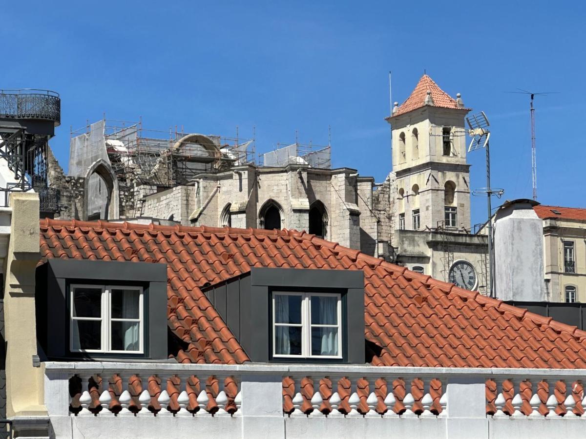 Chic Urban Retreat At Downtown With Balcony & Views Apartman Lisboa Kültér fotó