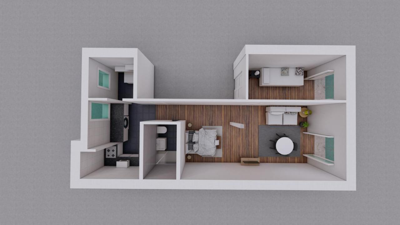 Chic Urban Retreat At Downtown With Balcony & Views Apartman Lisboa Kültér fotó